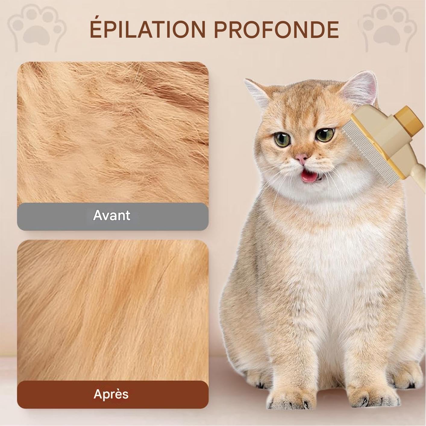 Pettine Per Animali Spazzola Per Toelettatura E Sfoltimento Pelo Cani | Pettine Autopulente Per Massaggio Animali Con Pulsante Rilascio Per Gatti A Pelo Corto E Lungo, Cuccioli, Animali Piccoli
