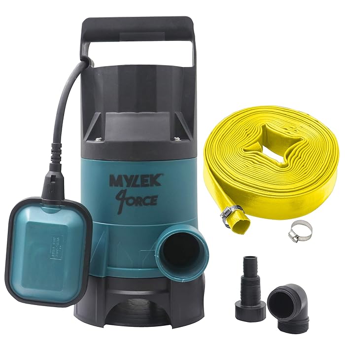Buy MYLEK Submersible Water Pump 750W Electric with Heavy Duty 15M
