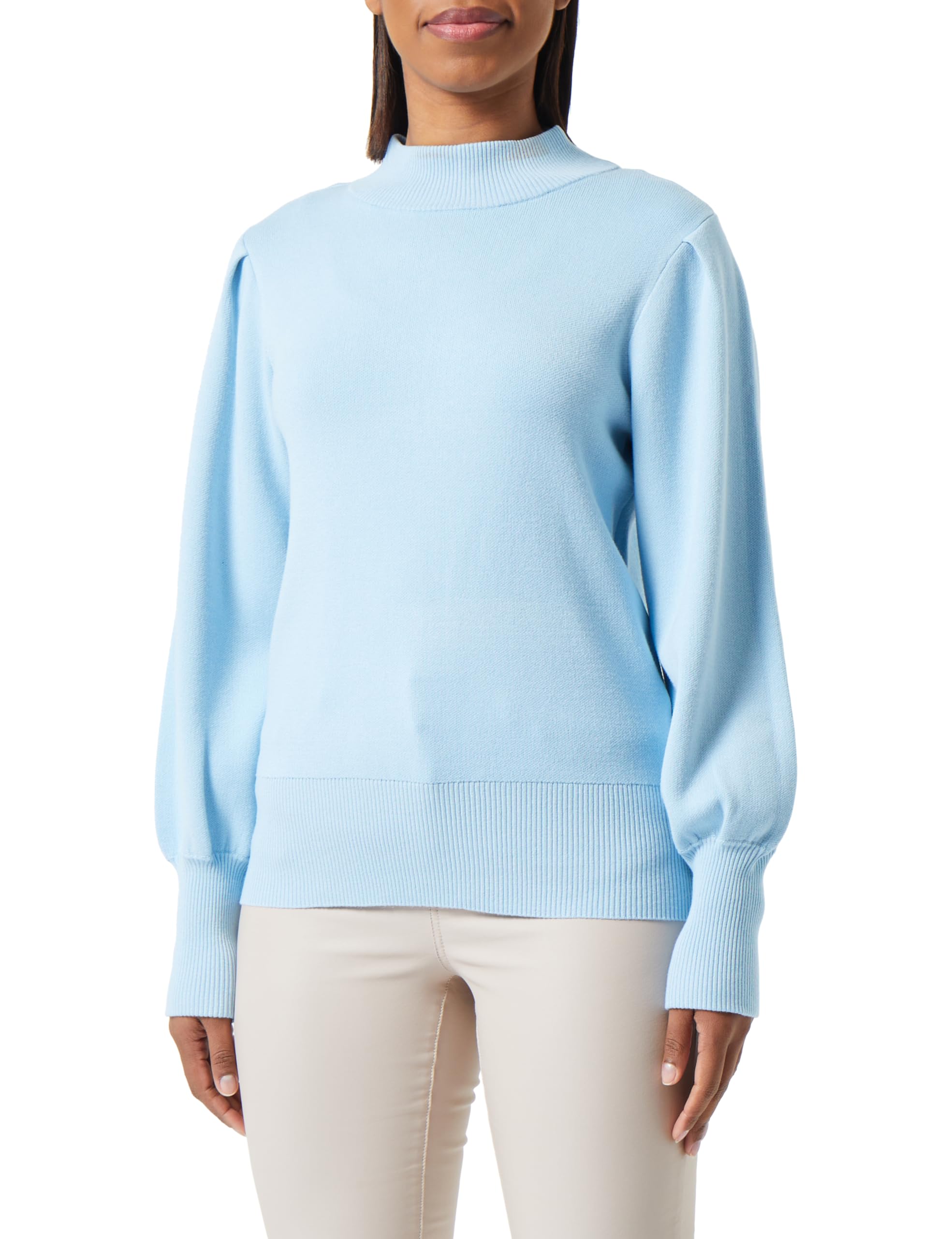 Yas Women's Clear Sky Y.a.s Yasfonny Ls Knit Pullover S. Noos Sweater, Xl