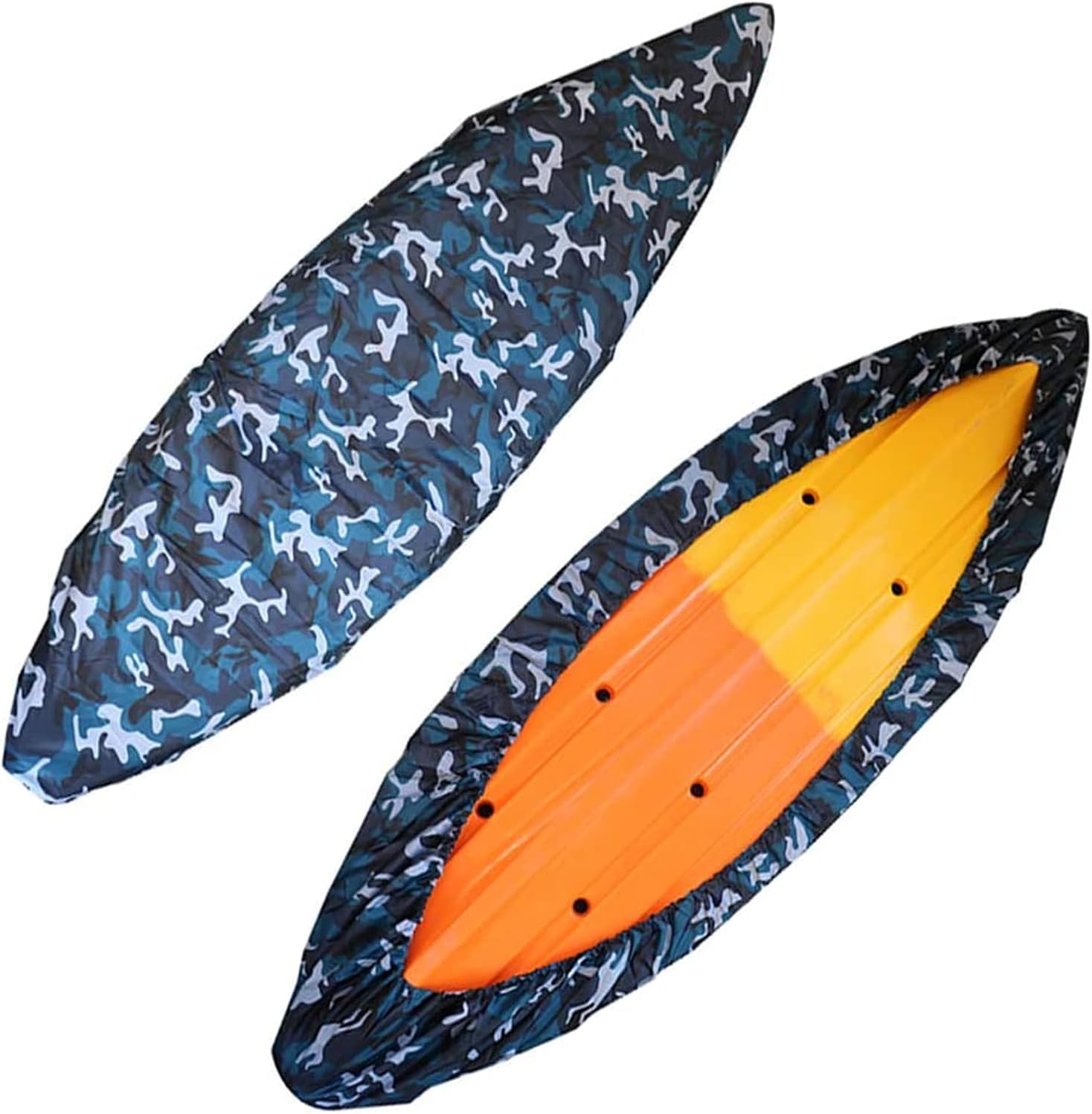 Copertura per Kayak 4,5 m Universale Kayak Copertura Canoa Barca Antipolvere Impermeabile per Canoa da 3,6-4 m