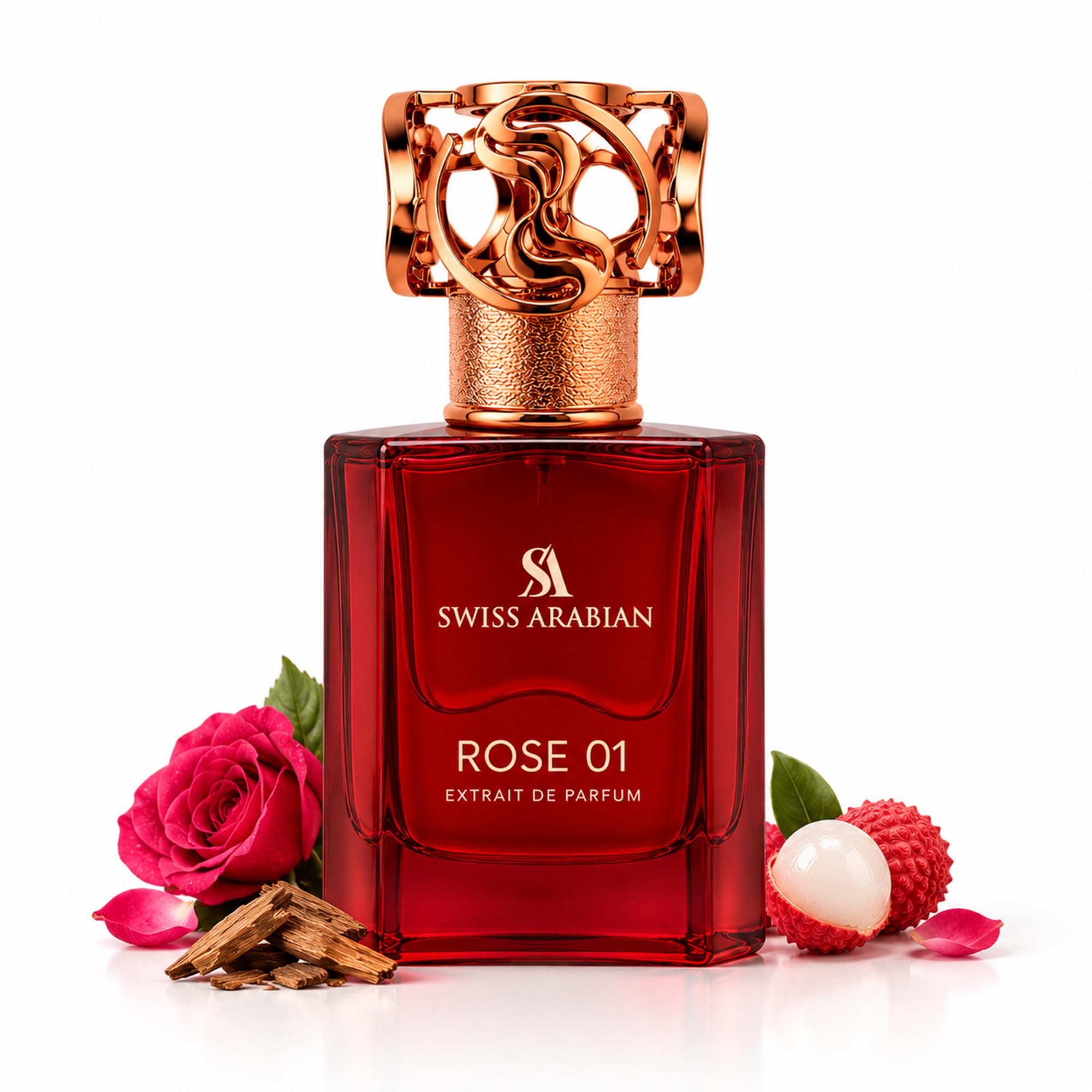 Swiss Arabian Rose 01 For Unisex 1.7 oz EDP Spray
