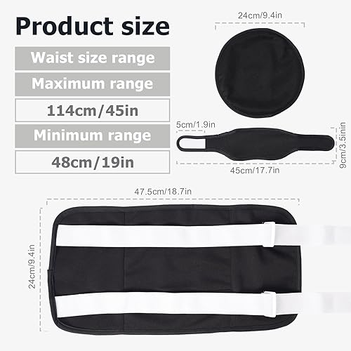 Miniatura 4 de Paquete de aceite de ricino, paquete de 4 unidades de aceite de ricino, paquete de aceite de ricino reutilizable de algodón orgánico para