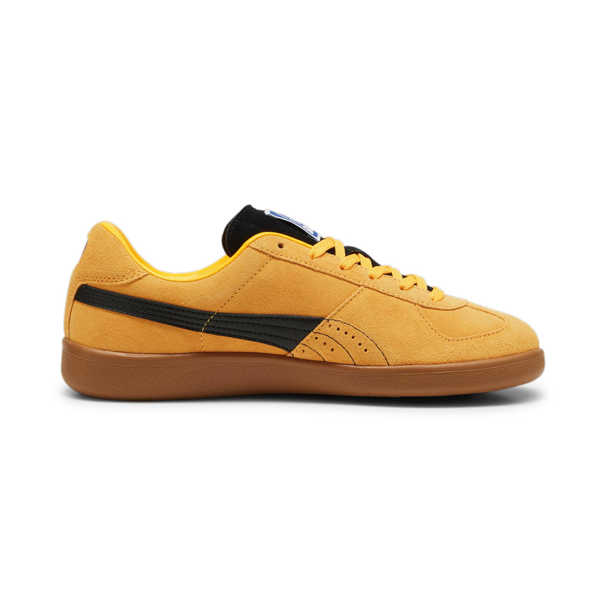 Puma Unisex Adults Handball Indoor Court Shoe, Sun Stream-Puma Black-Caramel Latte, 42 EU