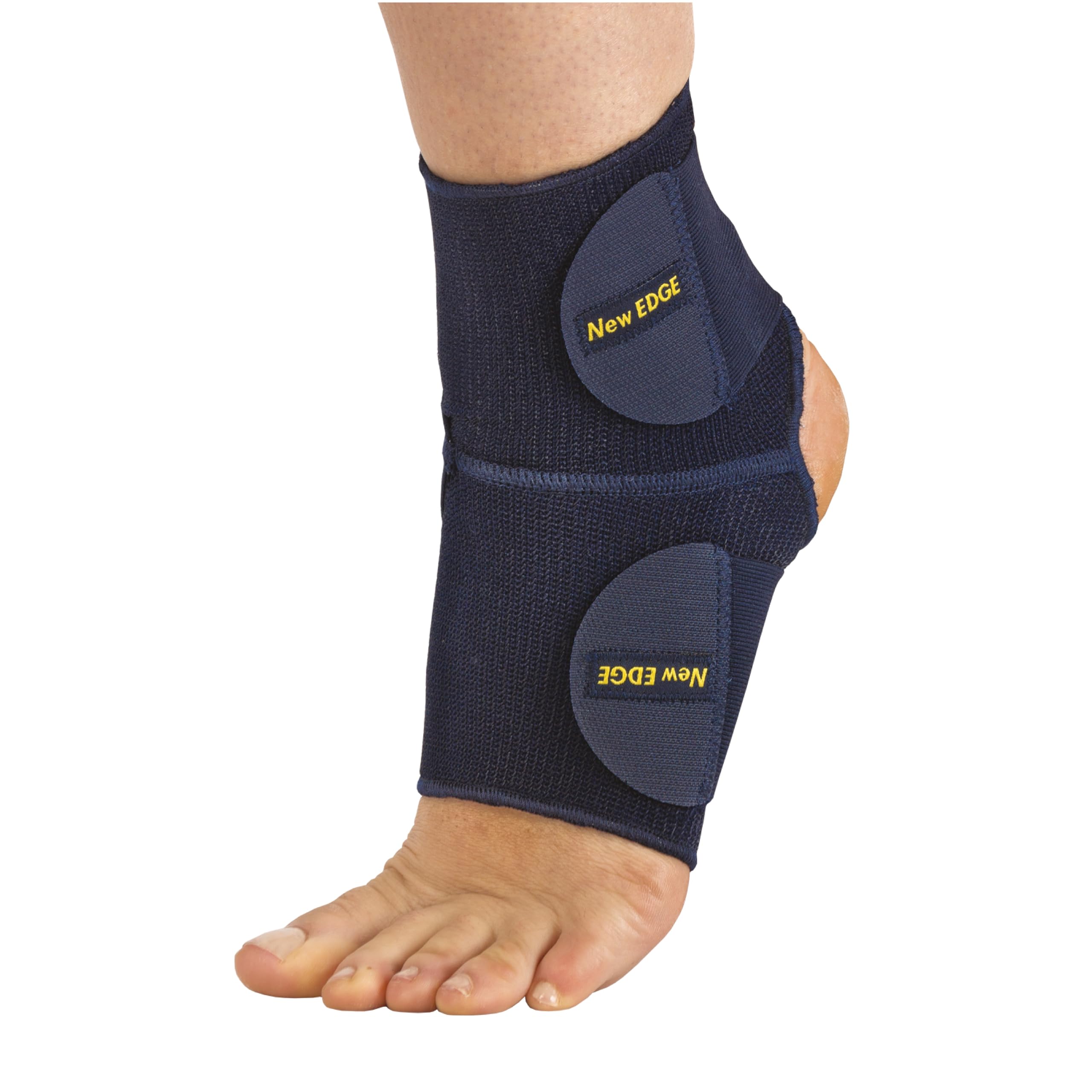 PAVIS – Cavigliera Funzionale Per Legamenti – Tutore Caviglia – Taglia: S – Fascia con Tensione Regolabile – Per Distorsioni, Tendiniti, Versamenti – Made In Italy