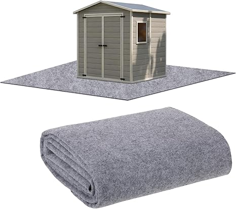 8.2 x 6.6 FT Outdoor Storage Shed Mat 8.2 x 6.6 FT Outdoor Storage Shed Mat