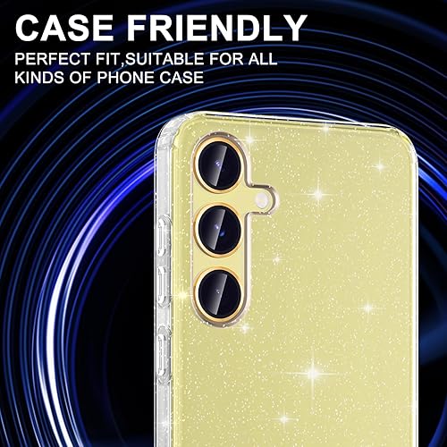 Vista 802 de para Samsung Galaxy Z Flip 7 Protector de Lente de Cámara, Cubierta de Lente de Vidrio Templado con Anillo de Metal Individual, [Fuerte Adhesión] 1