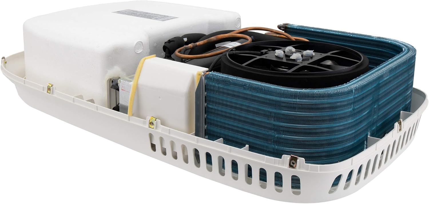 RecPro RV Air Conditioner Low Profile 9.5K Non-Ducted | Quiet AC | Cooling Only | RV AC Unit | Camper Air Conditioner (White)