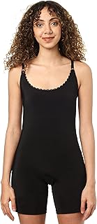 مشد كورسيه بتصميم سالوبيت بكباسين كامل لدعم الجسم بطبقة مزدوجة للنساء من لاسو (عبوة من 1 قطعة)