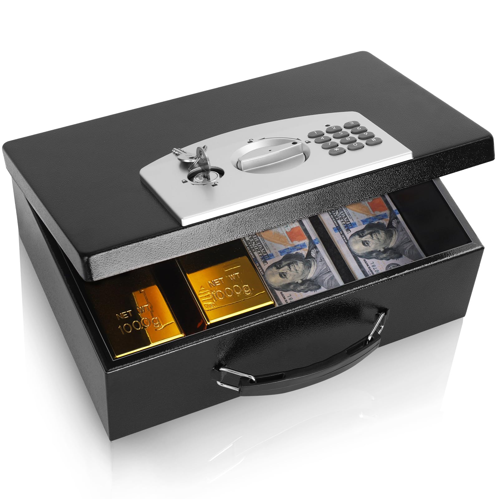 Boîte de rangement ignifuge Dalmbox pour protéger vos documents importants du feu