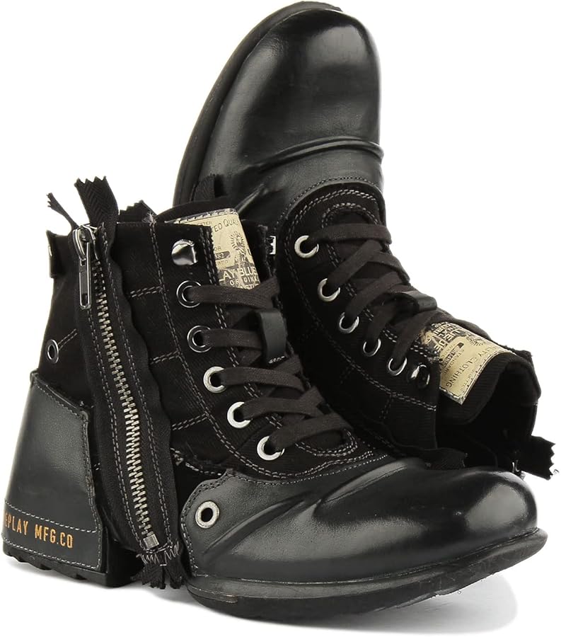 Replay GMC41 C0041L - Herren Schuhe Boots / Stiefel - BLACK