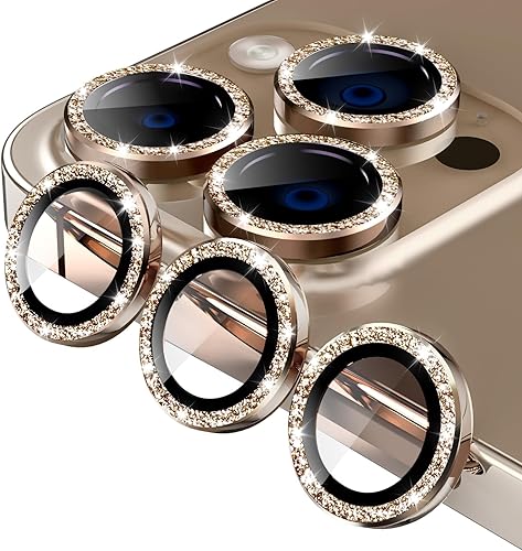 Miniatura 52 de Paquete de 3 x 2 protectores de lente de cámara Jeluse para iPhone 14 Pro Max para iPhone 14 Pro, cubierta protectora de pantalla de vidrio templado