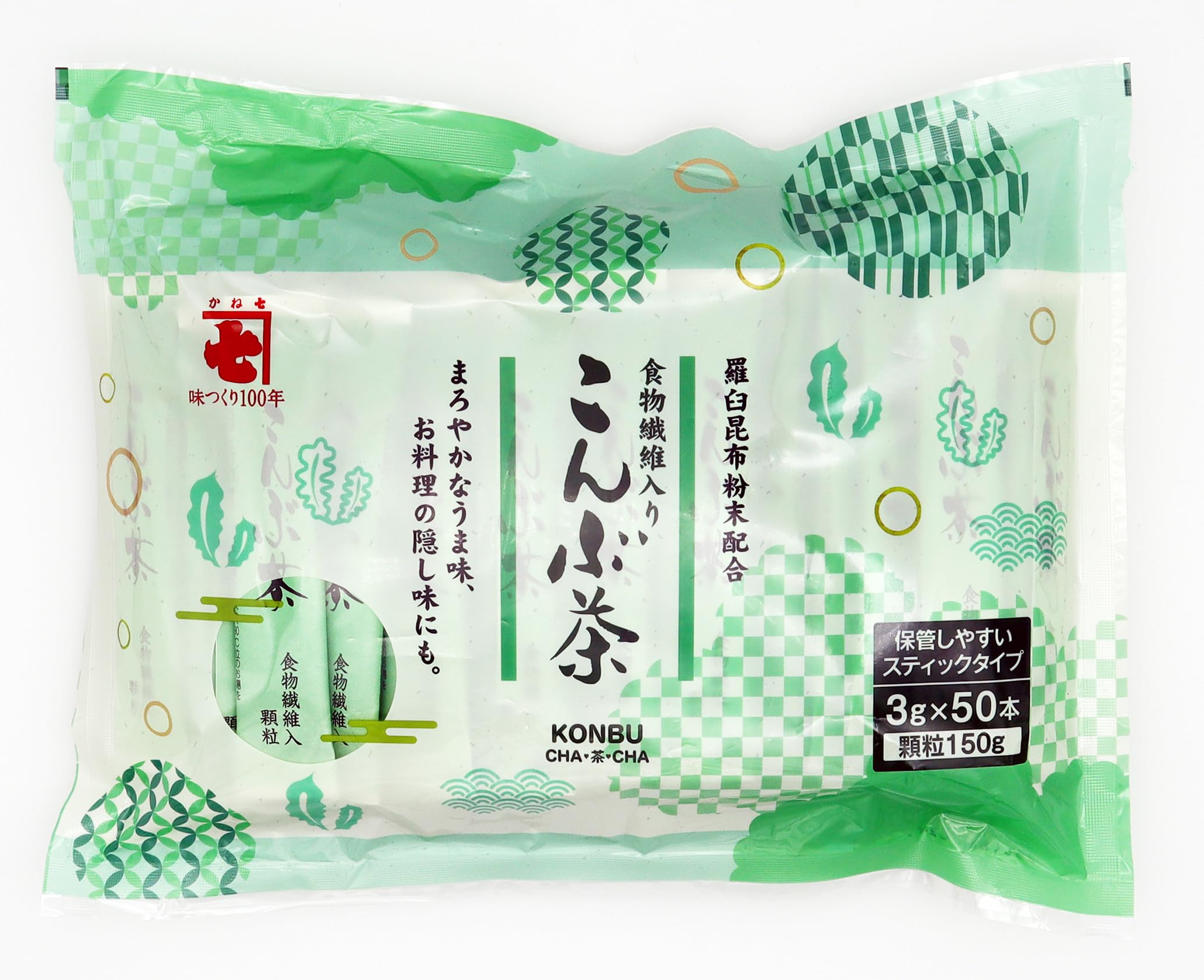 Amazon.co.jp: かね七 食物繊維入 こんぶ茶 150g : 食品・飲料・お酒