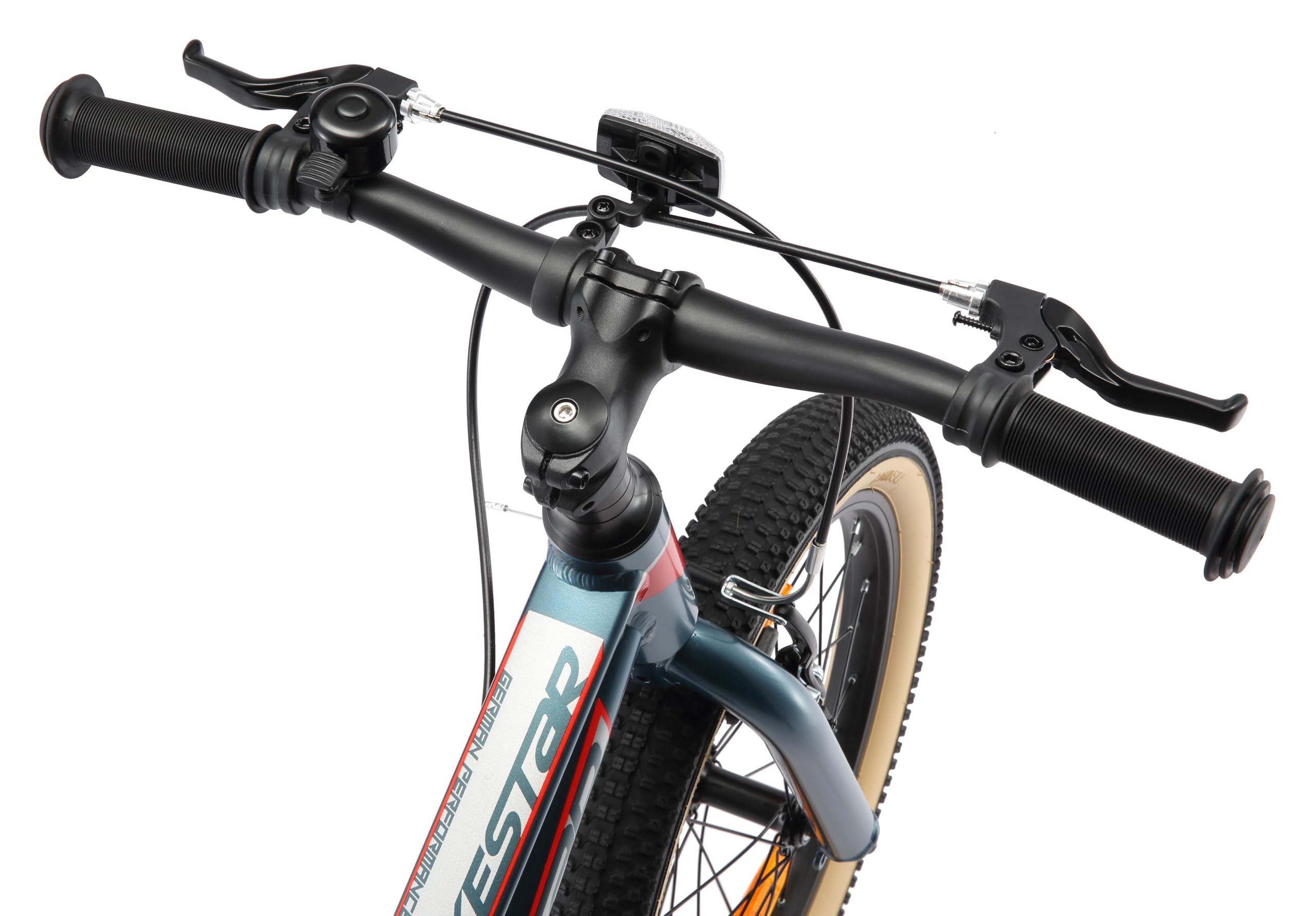 BIKESTAR Vélo Enfant en Aluminium, Garcons et Filles de 5 Ans | Bicyclette de Montagne VTT 18 Pouces avec Freins en V | Vert