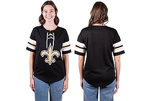 Girls' Saints Lace Up Tee Shirt Penalty Box