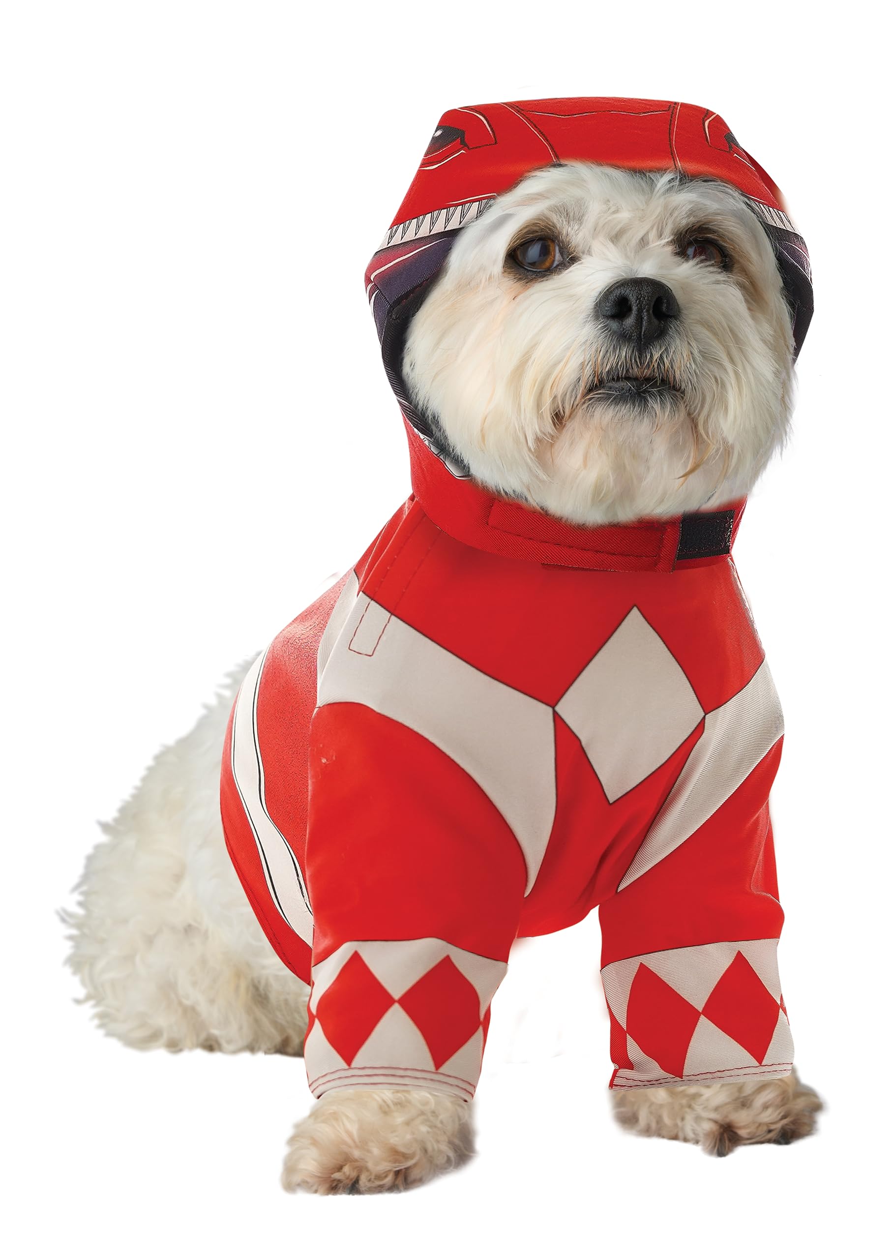 Power Rangers Red Ranger Pet Costume | Costumes for Dogs XS