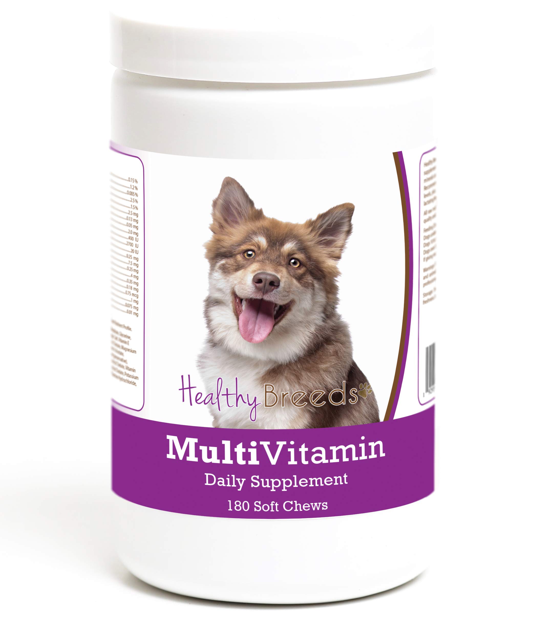 Healthy Breeds Finnish Lapphund Multivitamin Soft Chew for Dogs 180 Count