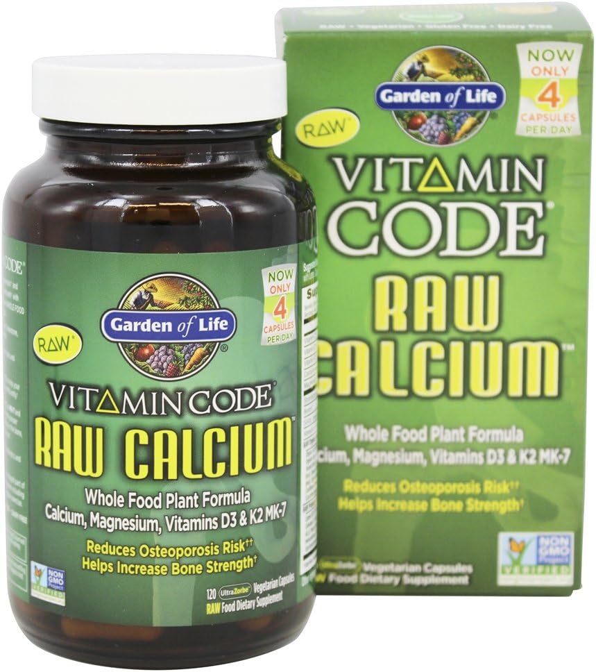 Garden of Life, Vitamin Code, RAW Calcium, 120 Vegetarian