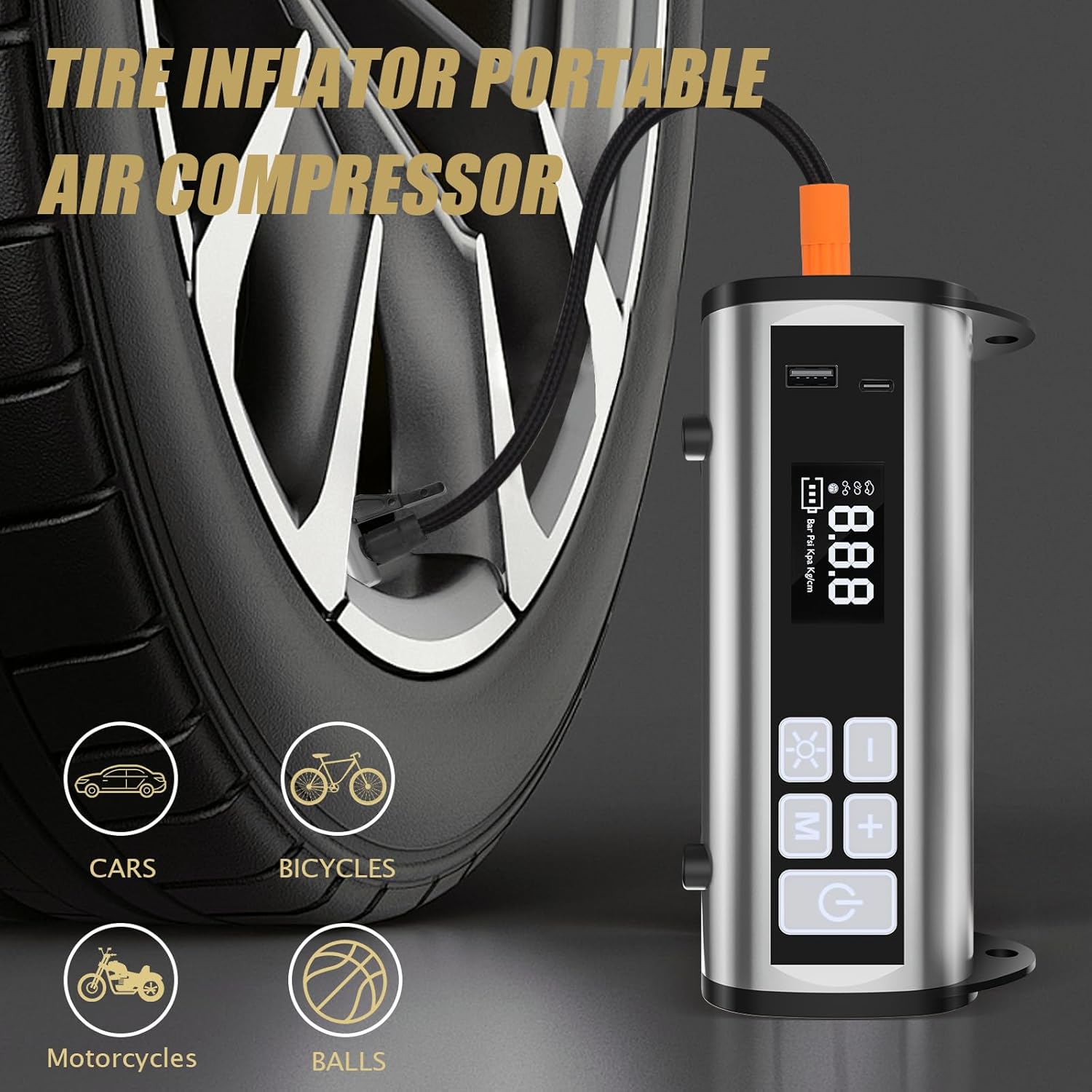 Jump Starter with Air Compressor - Image 4