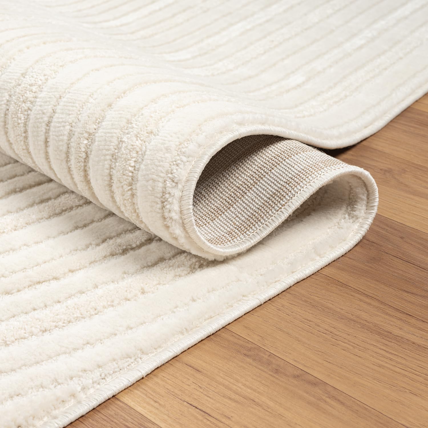 VIMODA Teppich Wohnzimmer Teppich Schlafzimmer 3D E Produktbild-Vorschau 12