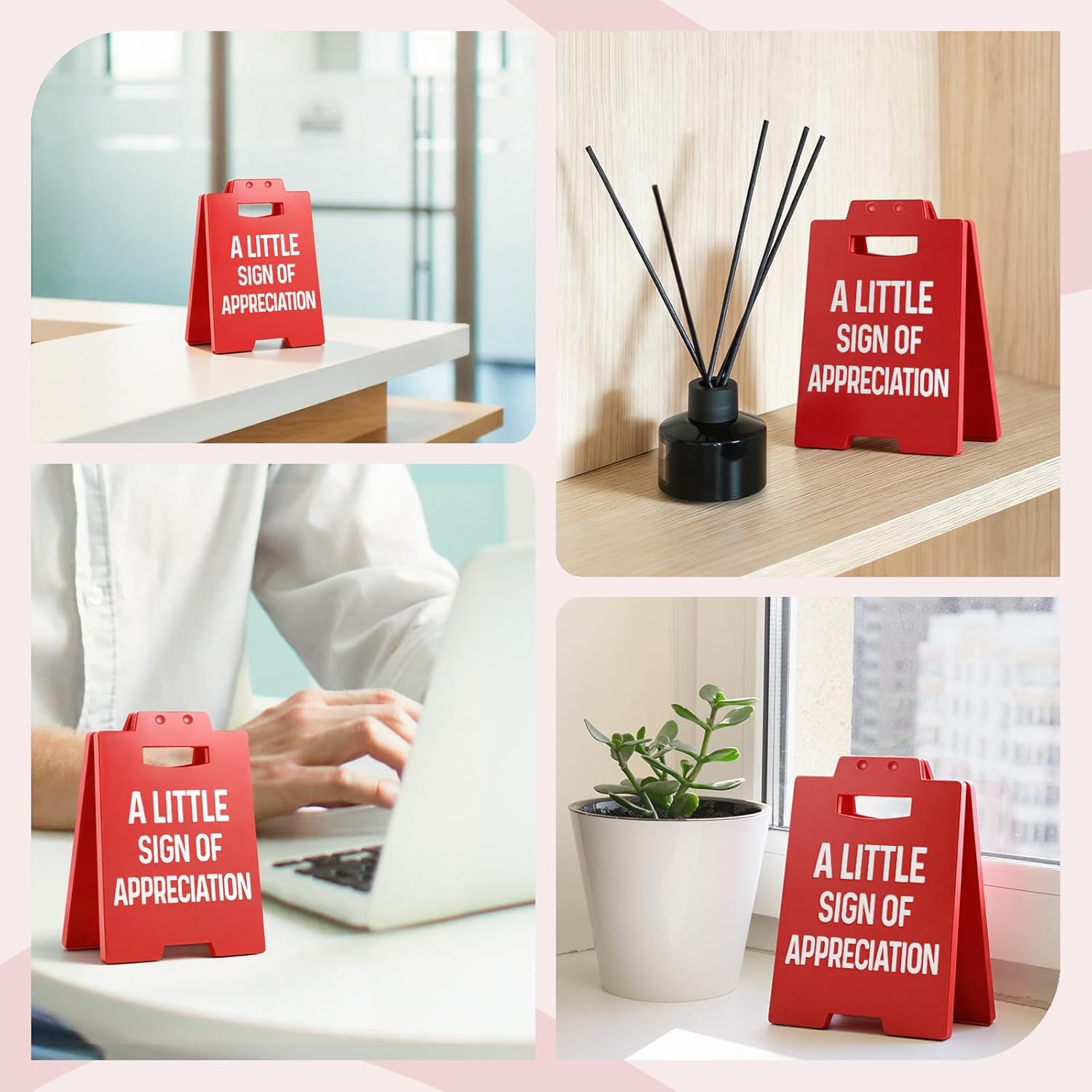 Appreciation Sign for Desk, Thank You Gifts for Women Men, Appreciation Gift for Coworker, Employee, Teacher, Counselor, Boss, Thank You Office Sign Decor - Image 7