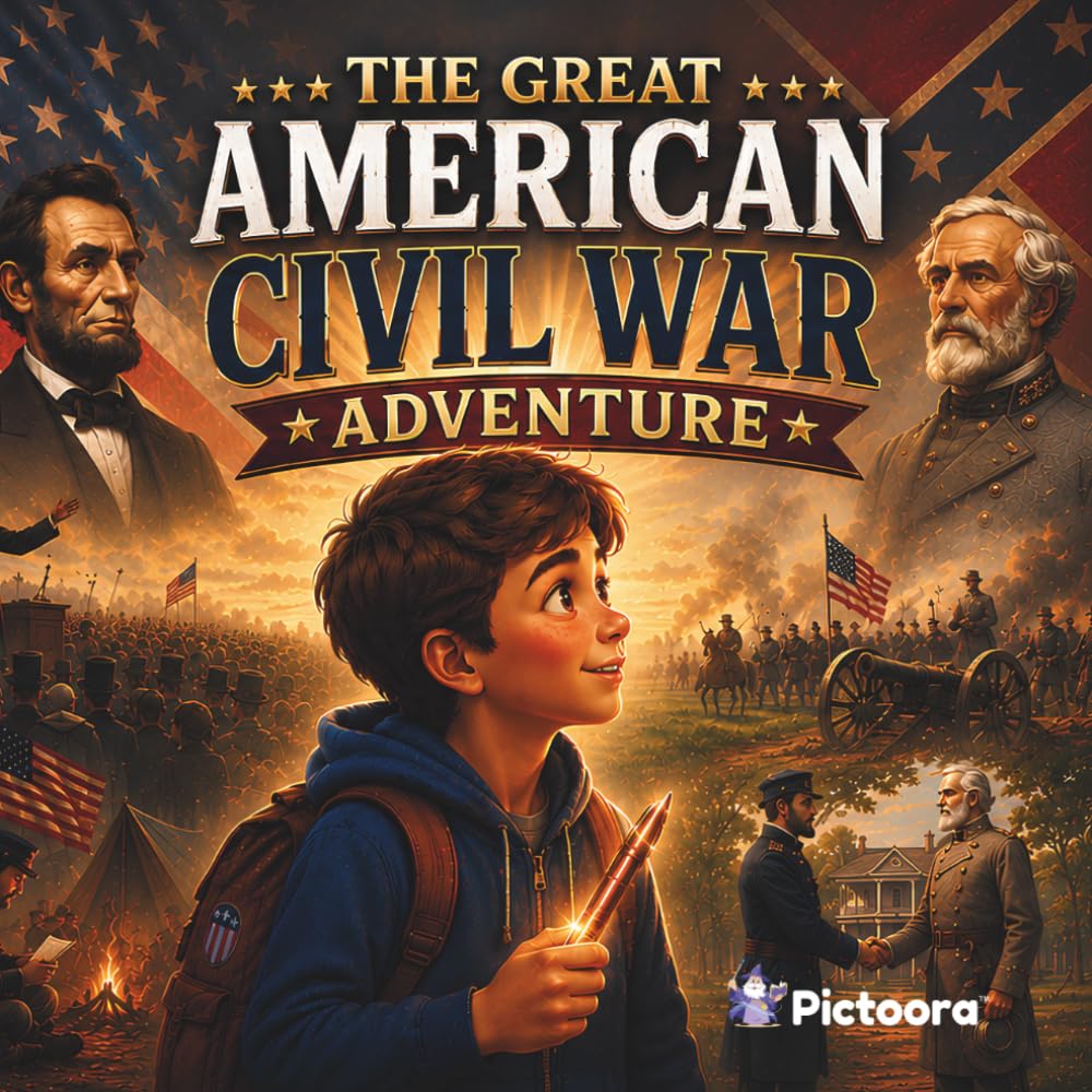The Great American Civil War Adventure: A Children's History Book About Abraham Lincoln, Gettysburg, Freedom, and American Heroes (The Great American Adventure)