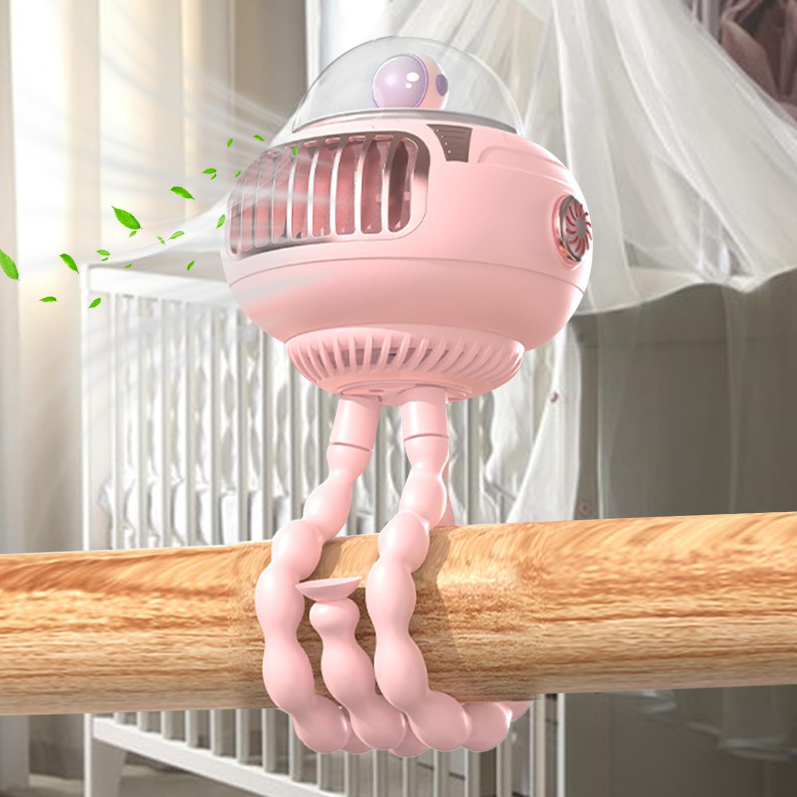 Ventilatore Da Passeggino Dispositivo Di Raffreddamento A Forma Di Polpo