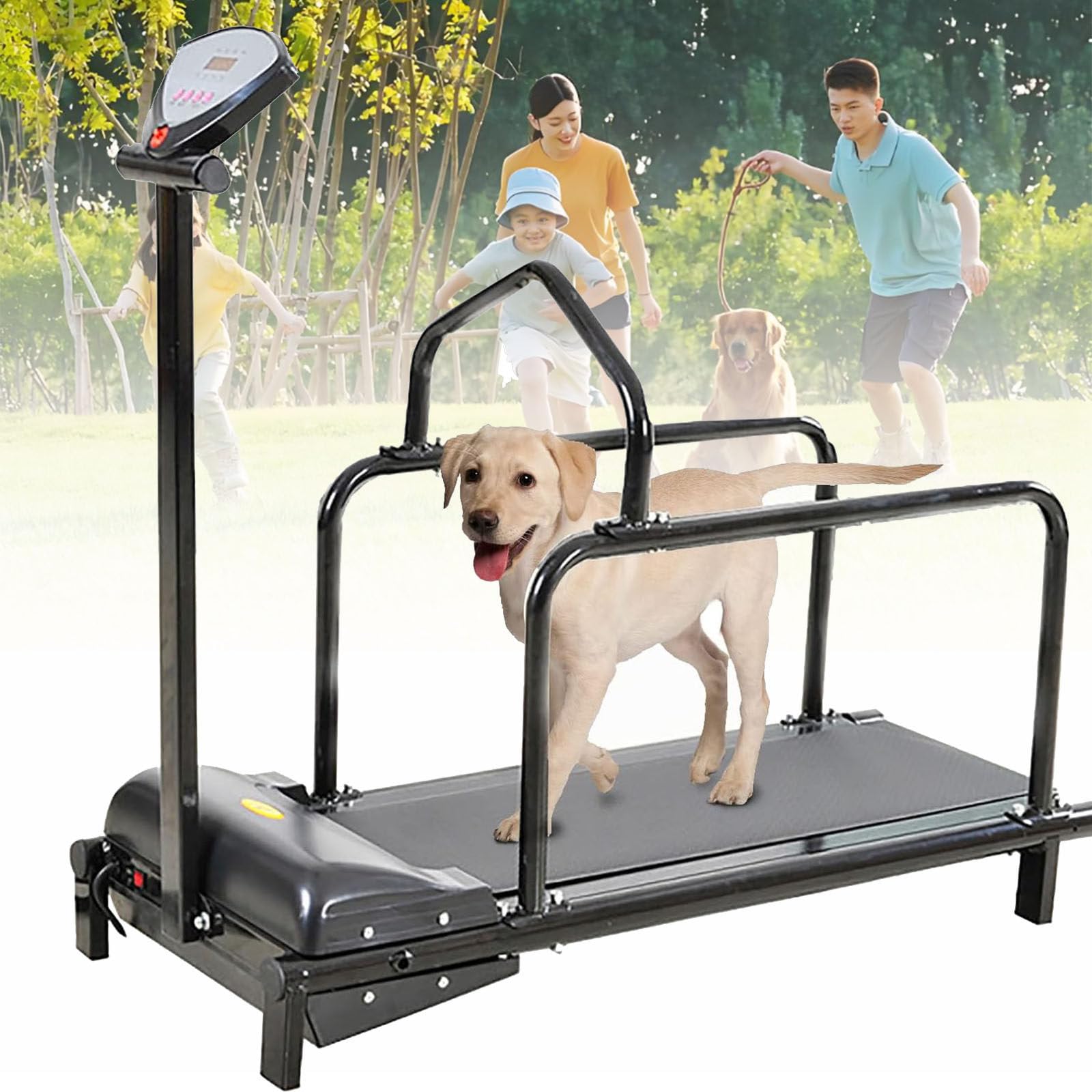 Hundelaufband, Hundelaufband, Haustier-Fitness-Laufband mit Einer Maximalbelastung von 80 kg – Trainingsgerät für Tiere