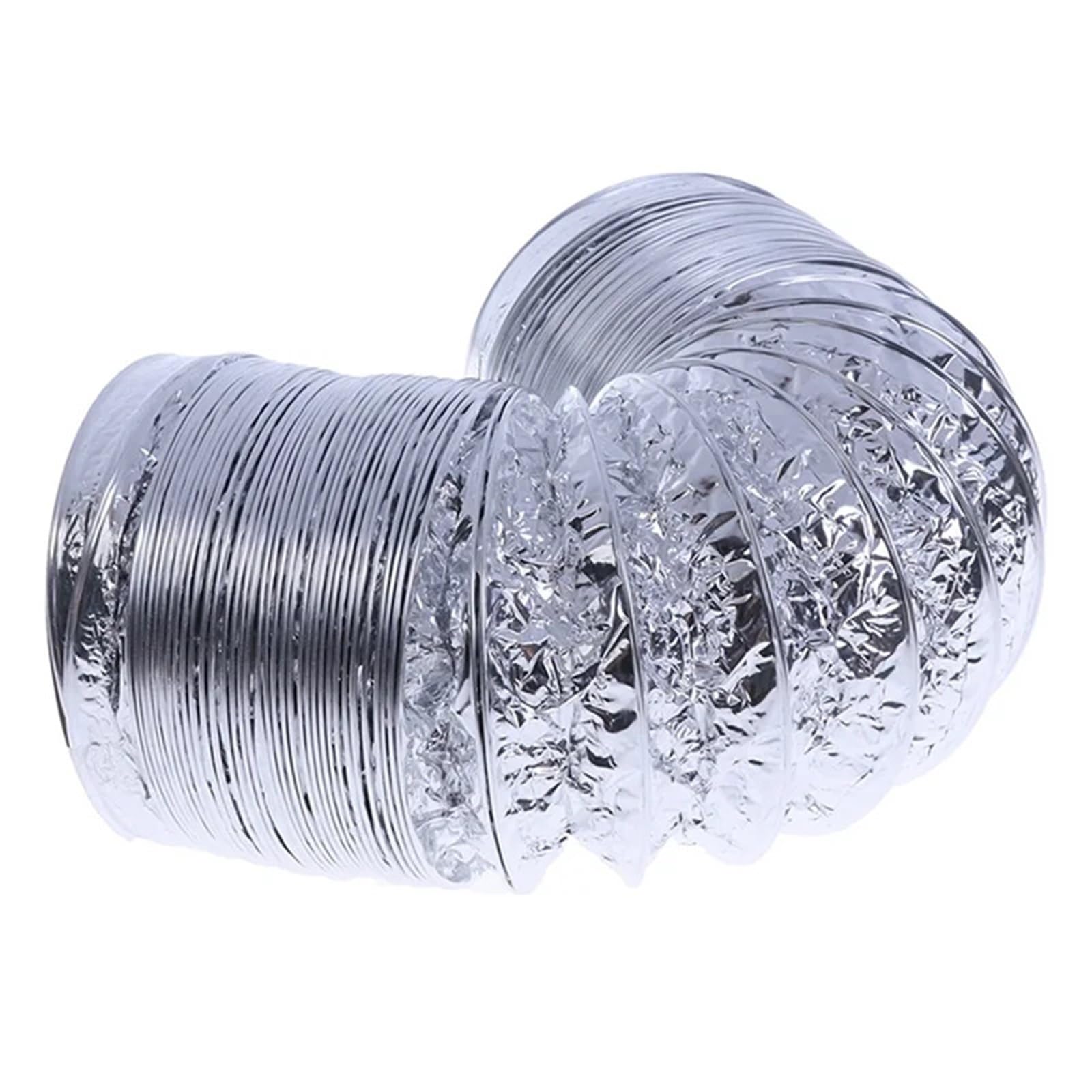 3 uds tubo de ventilación aluminio PVC aire manguera conducto escape Flexible sistema para Campana Extractora