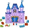 Large Light Up Princess Castle Playset - Set of 13 PCs Musical Doll House with Furniture, Figures & Opening Doors - Creative Imaginative Play Toy for Girls and Boys 3-6 Years