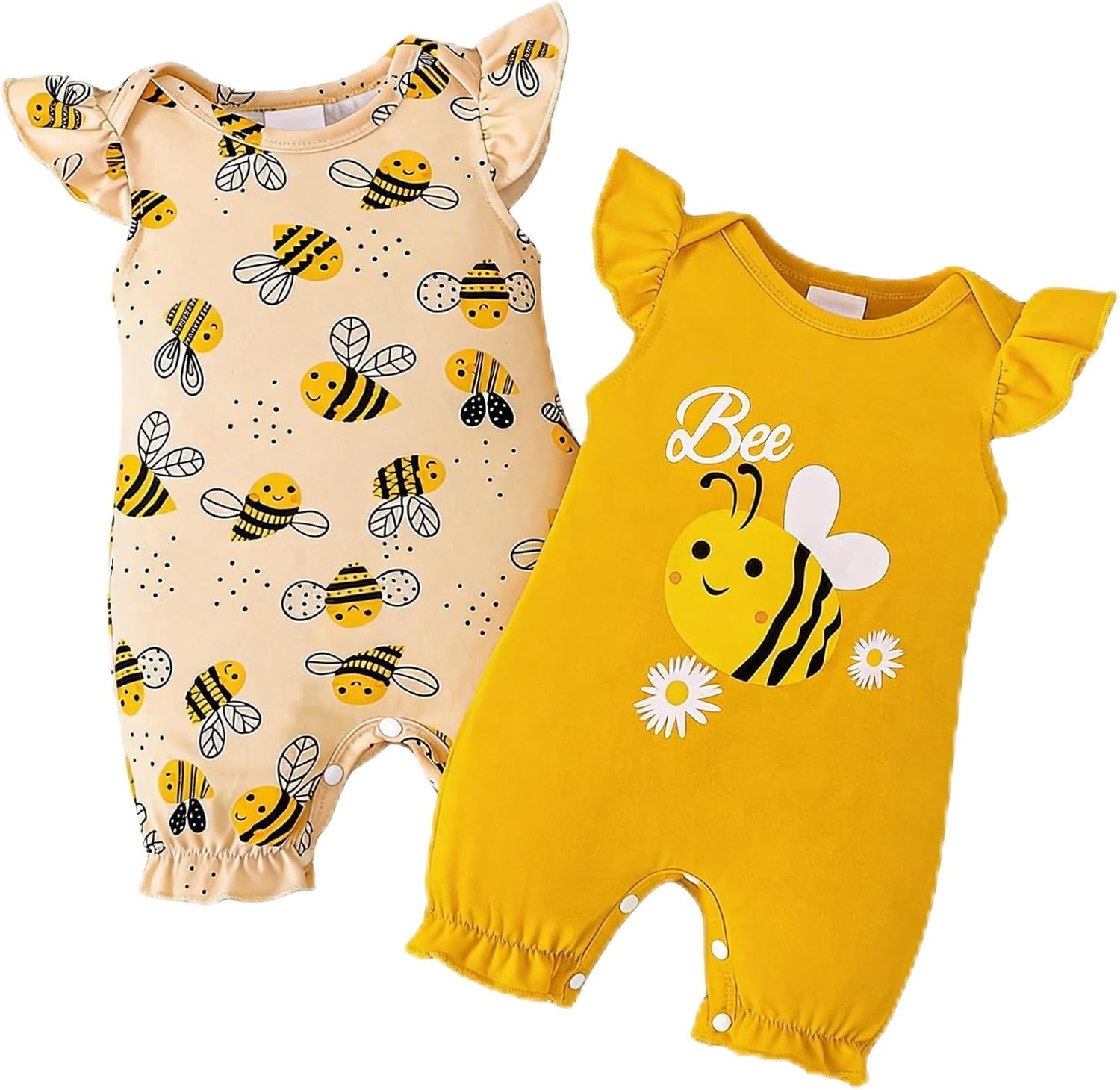 Newborn Baby Girl Clothes Fall Winter Outfits Infant Jumpsuit Letter Print Romper Coming Home Outfit 2Pcs Set