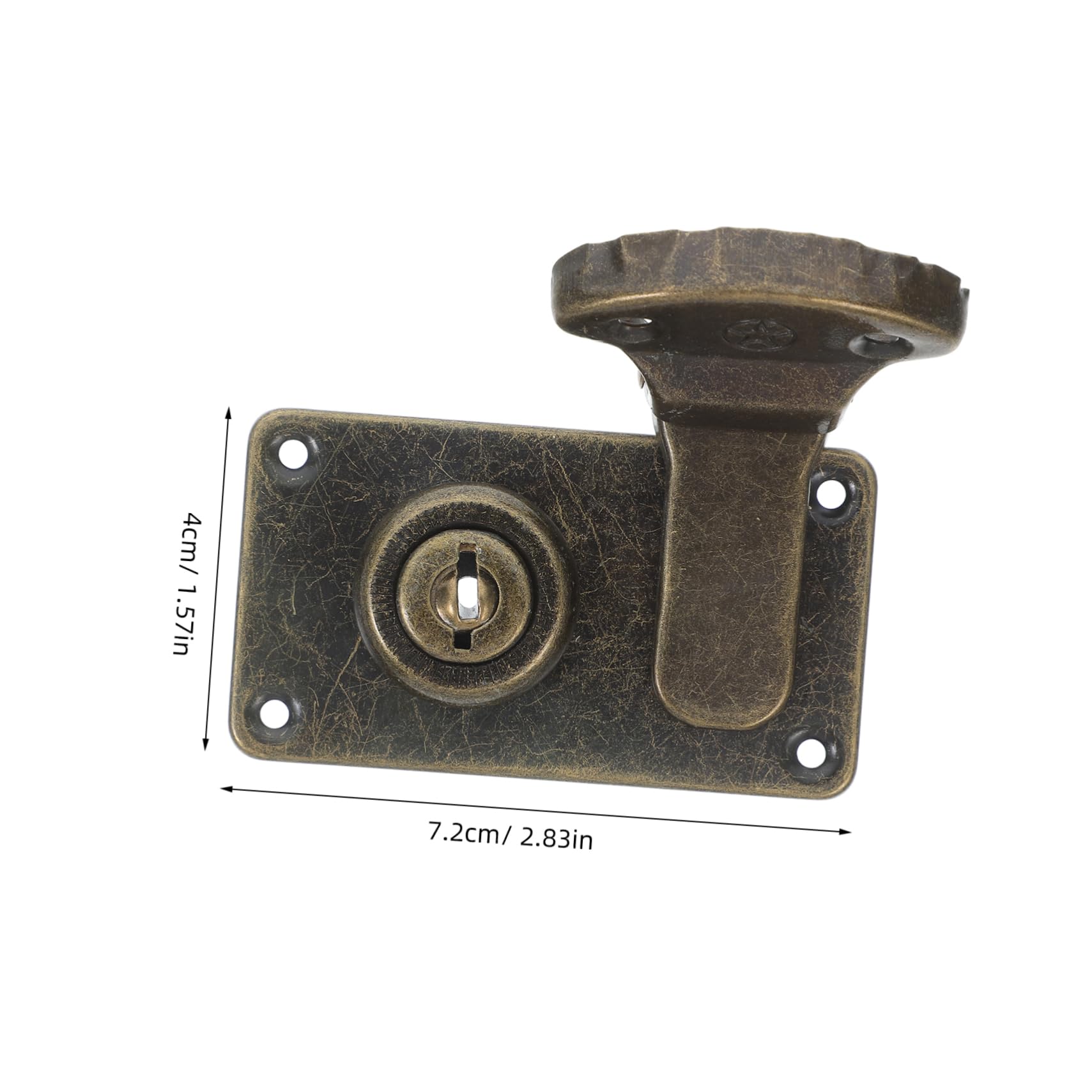 Balacoo Enhanced Security Antique Suitcase Lock Multiuse Latch Locks for Travel