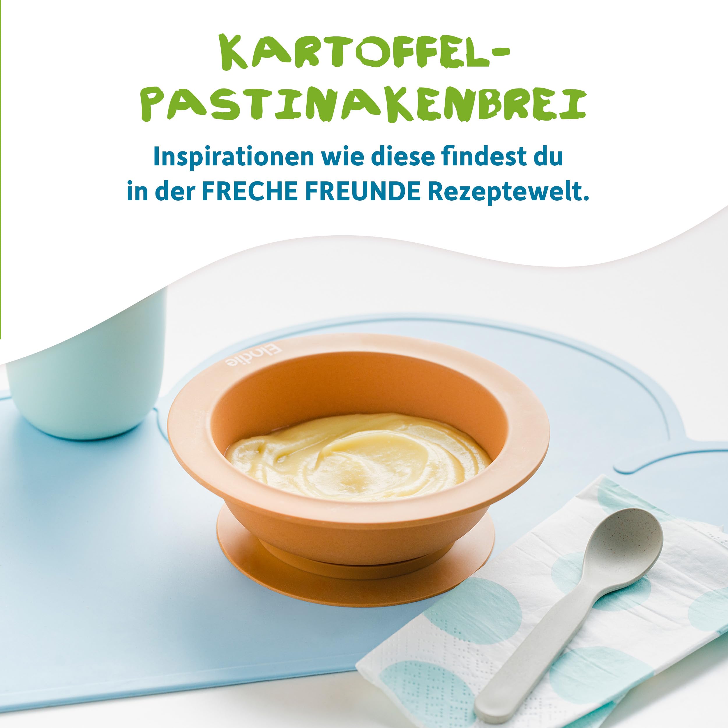FRECHE FREUNDE Bio-Getreideschnitten mit Bio-Bananenpulver und Bio-Kürbispulver, Knusper-schnitte Banane und Kürbis, ohne Zuckerzusatz, 6er Pack (6x84g)