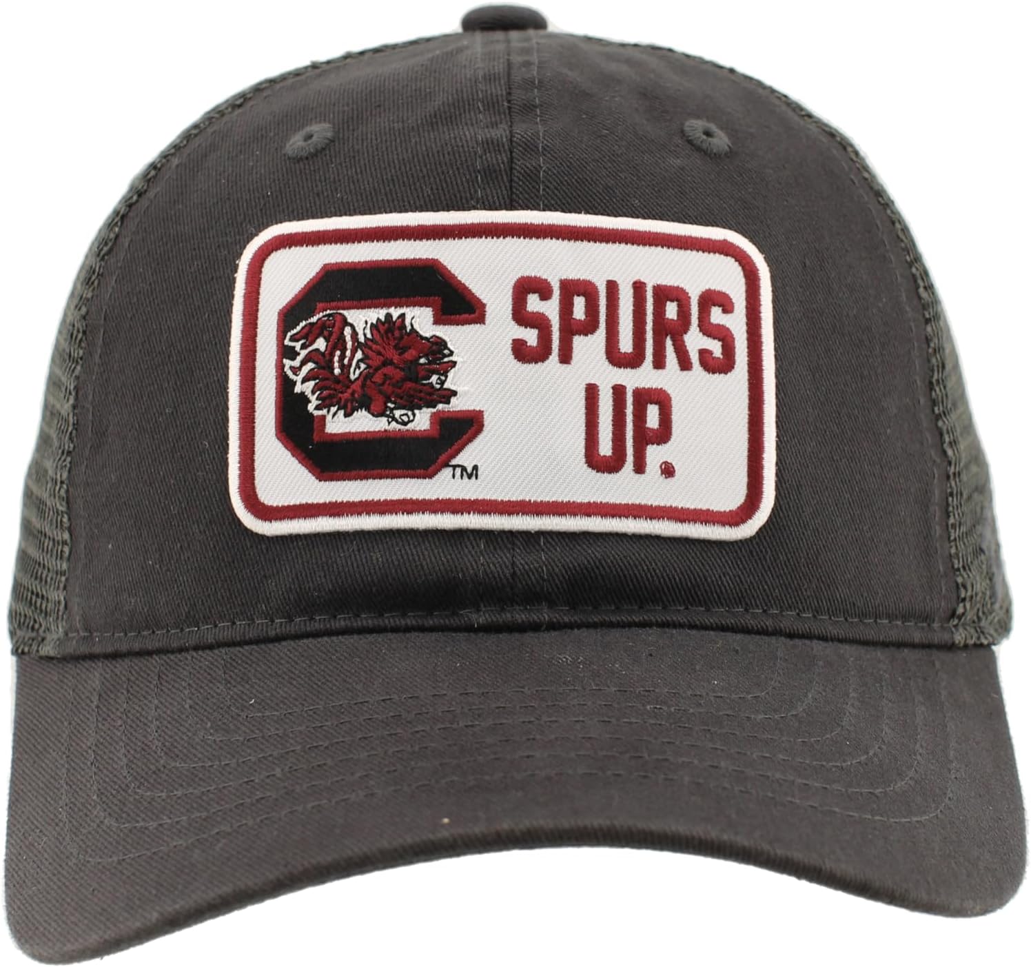 ZHATS Standard NCAA Officially Licensed Hat University Patch Defer Charcoal, Grey, One Size