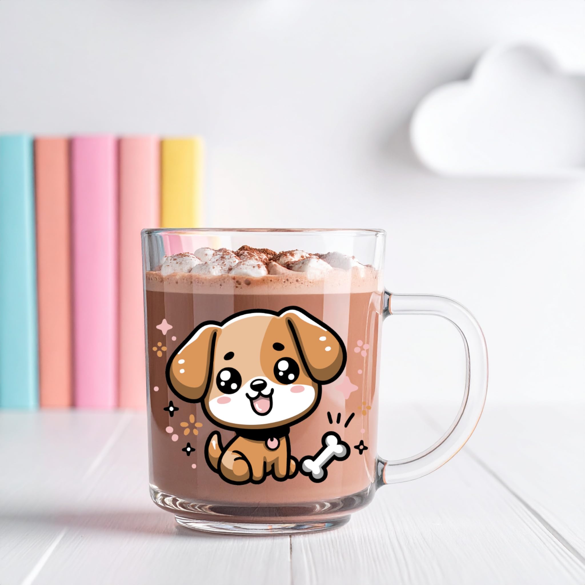Kinderijsbeker met Handvat Dieren Mix