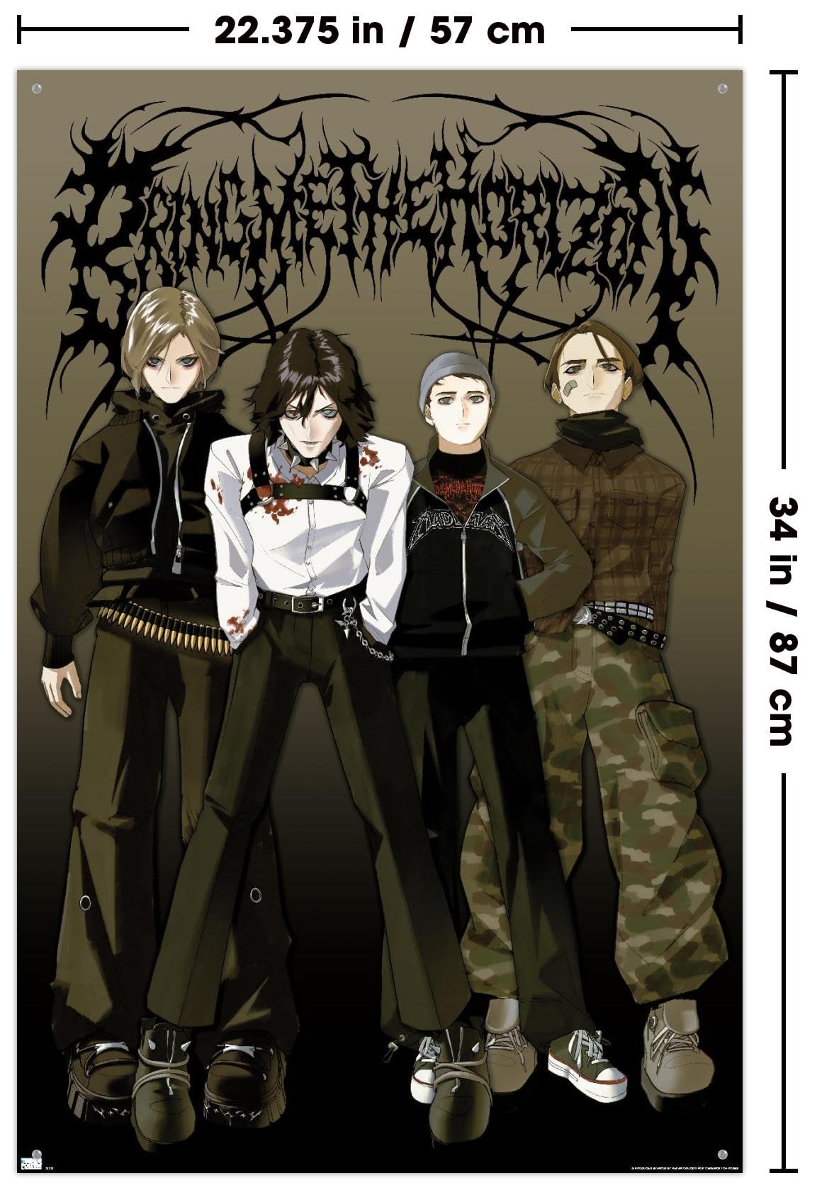 Amazon.com: Trends International Bring Me The Horizon - Anime Wall