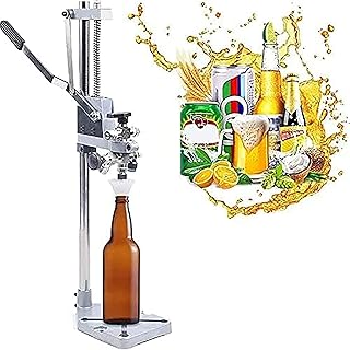 Flaschenfüller, Gegendruck-Flaschenfüller, manuelle Flüssigkeitsfüllmaschine für Edelstahl-Bier-/Weinflaschenfüller, für Glas/Convoluted/Kunststoff/Weinflaschen