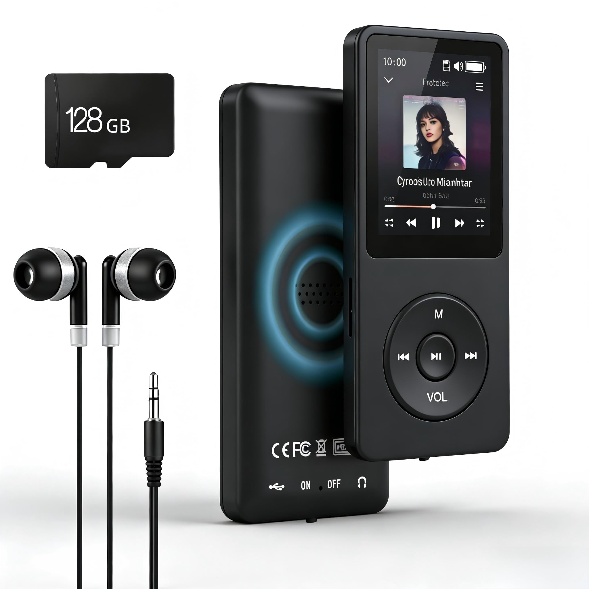 YouthCity 128GB MP3 Player - mp3 and mp4 players | Mubboo
