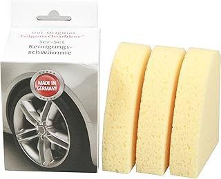 Felgenschrubber 3er Set-Reinigungs-Schwämme