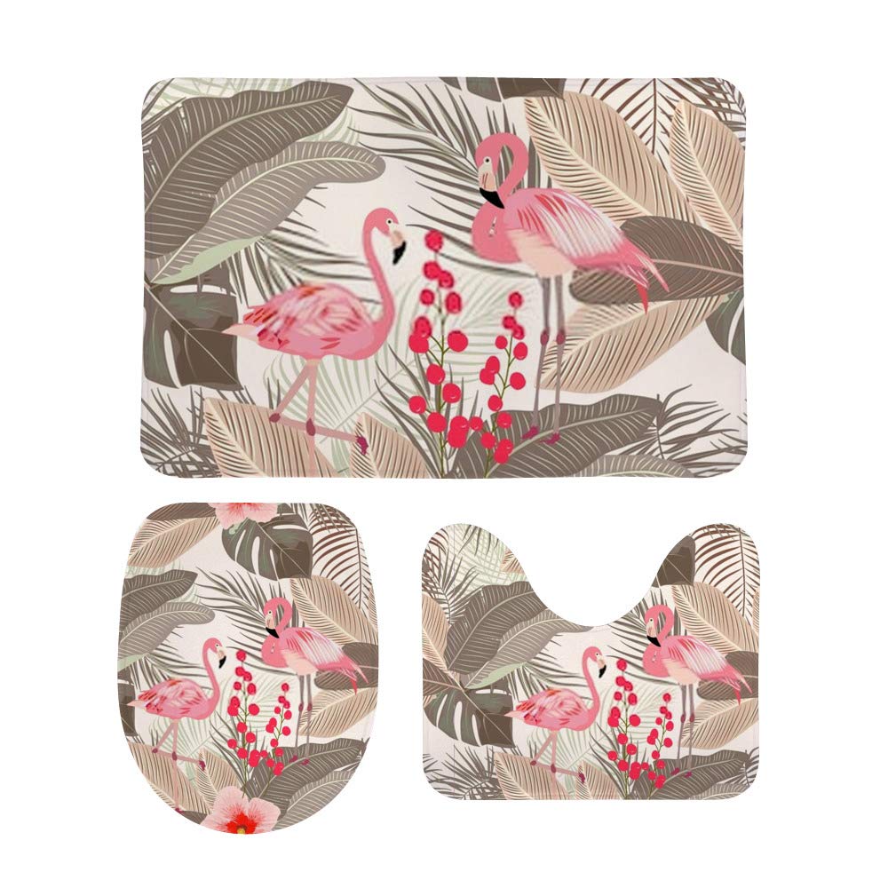 Tapis de bain antidérapants absorption d'eau intérieur extérieur lot de 3 cuisine
