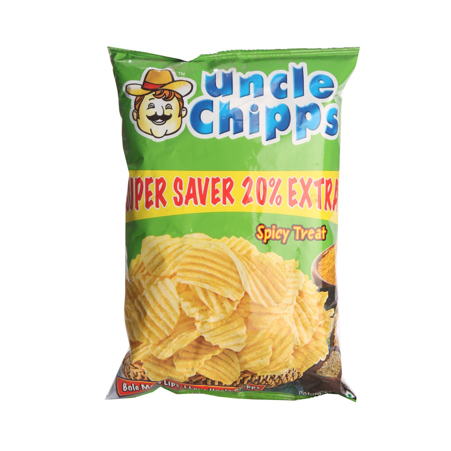 Uncle Chips Chips - Spicy, 94g Pack-image-5