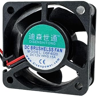 DC Brushless Cooling Fan DSF4020 DC12V 0.15A 2Pin 4CM 404020mm
