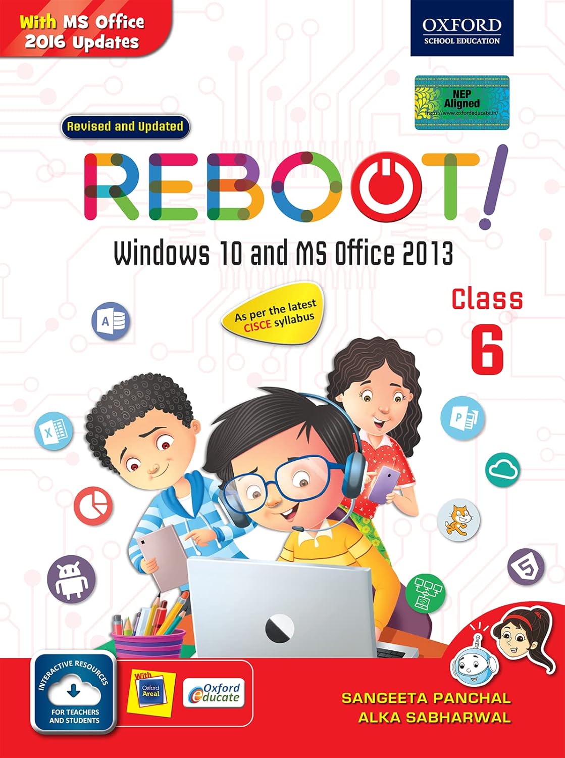Reboot! Windows 10 And Ms Office 2013 (With Ms Office 2016 Updates) Class 6 Revi