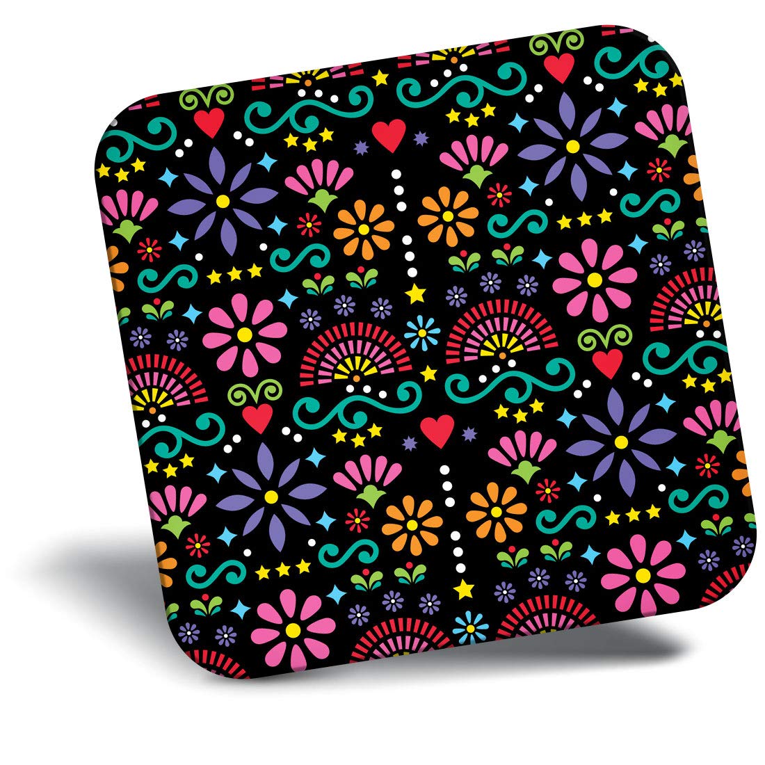 Destination Vinyl Ltd Fridge Magnet - Mexican Folk Art Pattern Mexico 21867