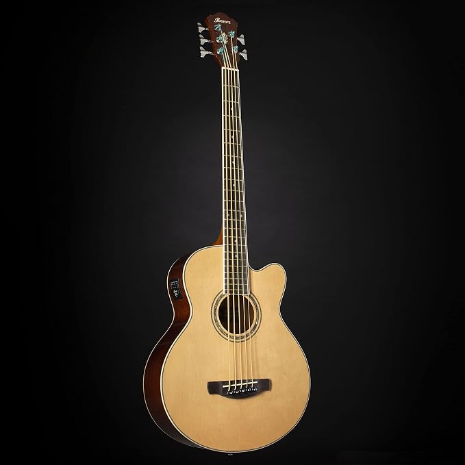 Ibanez AEB105E Bajo Acústico-Eléctrico 5 Cuerdas Natural Brillante miniatura 10