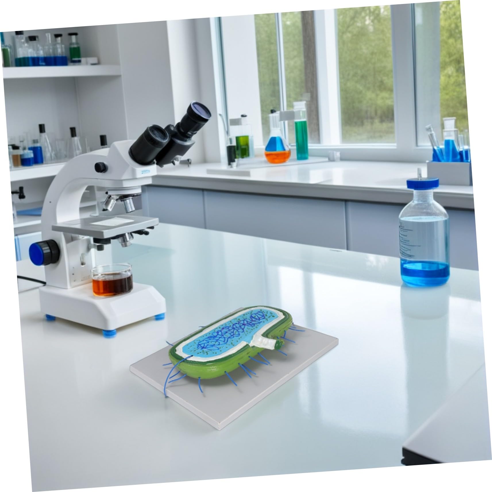 Cabilock Modello Interattivo per Lezioni Biologia Kit DIY per Costruire Struttura con Organelli Gioco Educativo per Studenti e Uso in Aula