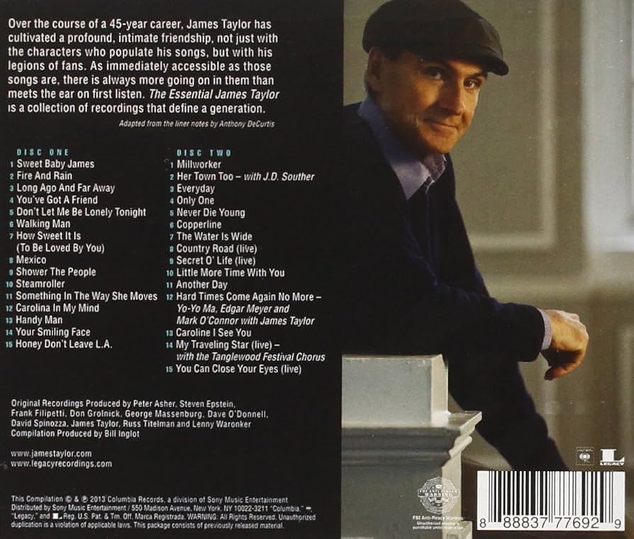 Amazon.co.jp: The Essential James Taylor: ミュージック