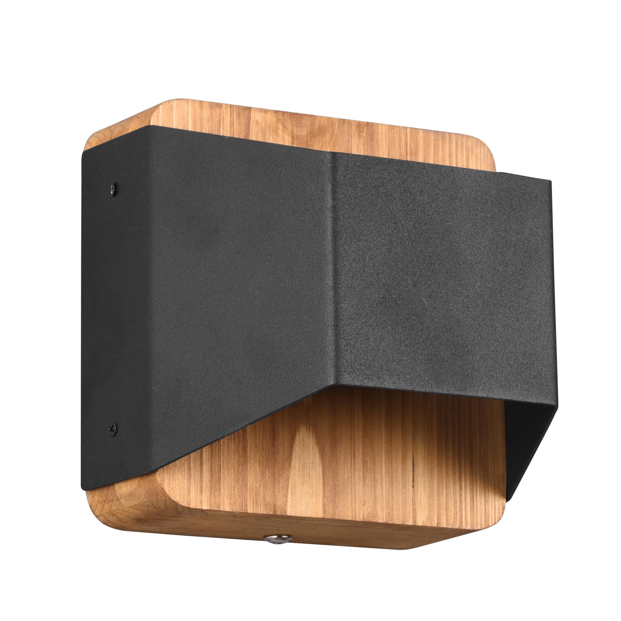 Trio Leuchten Matte Black Trio, Wall Light, Arino Incl. 1 X Led,Smd,4,3 Watt,3000K,430 Lm. Body: Metal, Matt Black L:12,2 Cm, H:12 Cm, D:10 Cm Osram Inside,