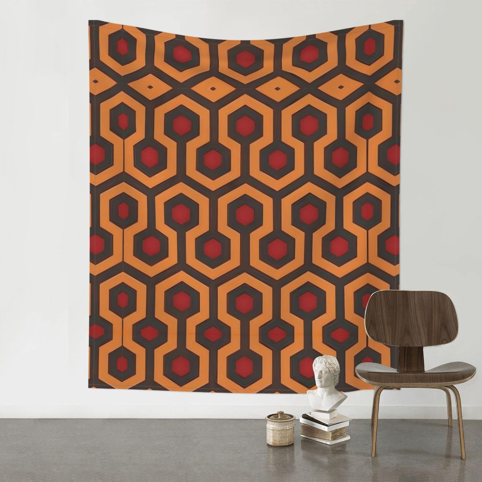 YYHHAOFA Shining Overlook Prints 60x51in Wall Tapestry Boho Chic Dorm Decor & Beach Throw Blanket