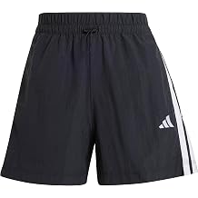 adidas Women's Essentials 3-Stripes Lifestyle Woven Shorts