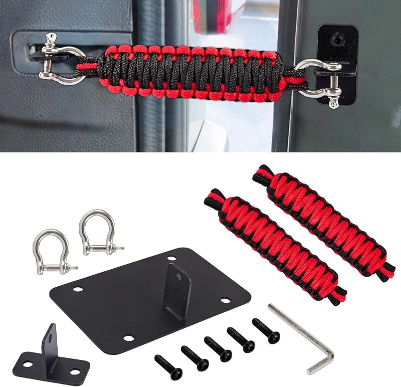 Limitador de abertura da tampa traseira Gedlex para Jeep Wrangler JK e JKU 2007–2018 – 2 unidades